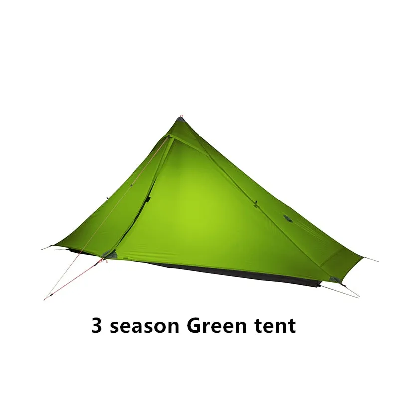 3F UL GEAR LanShan 1 Pro 1 Person  Outdoor Ultralight Camping Tent 3 Season Professional 20D Nylon