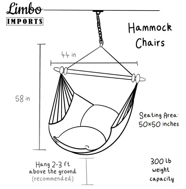 Colorful Rainbow Hammock Chair Swing | RAINBOW